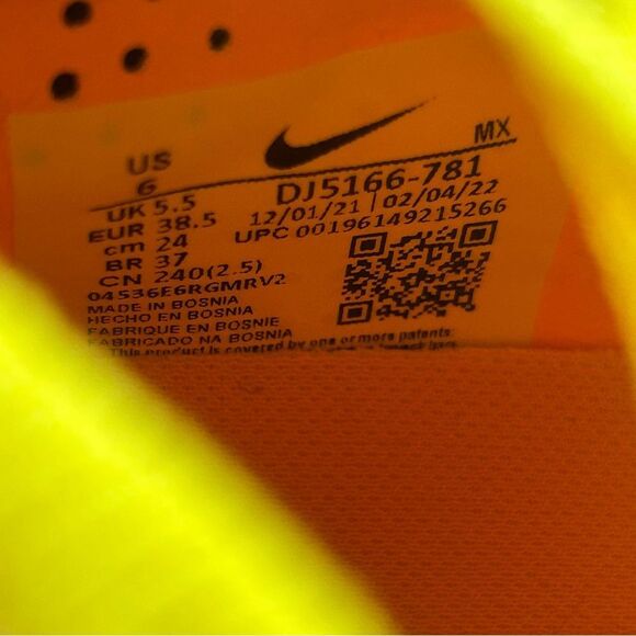 Nike Mercurial Superfly 9 Elite SG-Pro Soccer Cleats Size Mens 6 DJ5166-781 - Picture 11 of 11